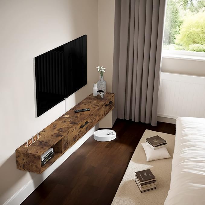 Pmnianhua Farmhouse Floating TV Stand - Image 7