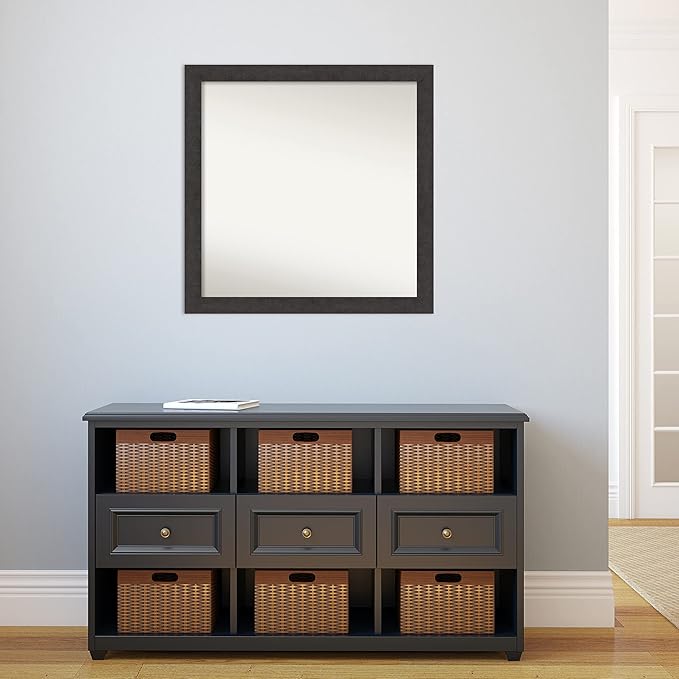 Amanti Art Brown Bathroom Mirror - Image 5
