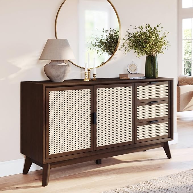 Bme Rattan Pre-Assembled Buffet Sideboard by Bme