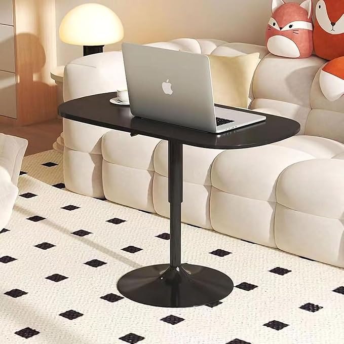 Adjustable Height Couch Side Table, 23.5"-31.5" Height Laptop Table - Image 4