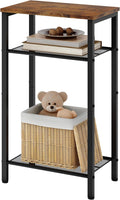 Hoctieon 3 Tier End Table, Telephone Table, Narrow Side Table by Hoctieon