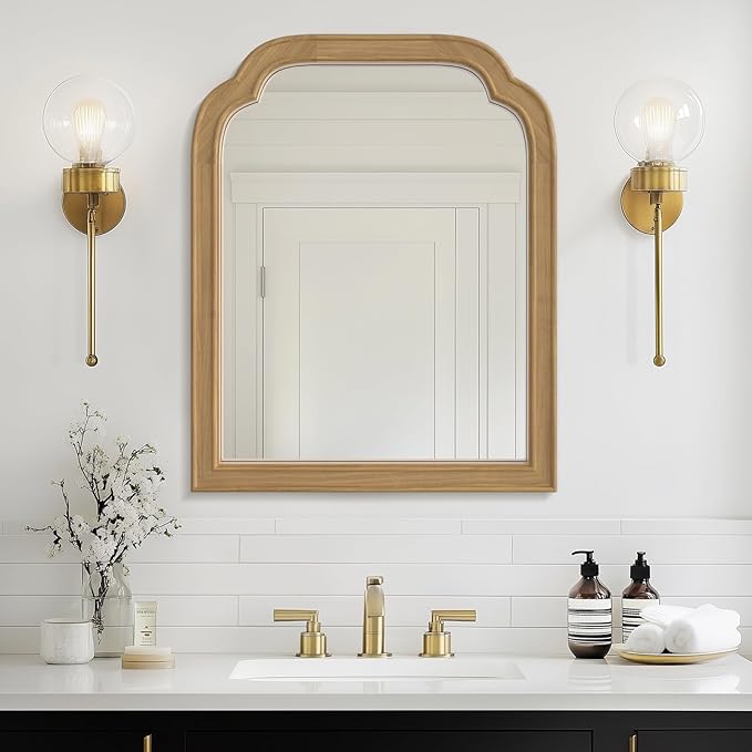 WallBeyond Wood Frame Wall Mirror Decor by WallBeyond
