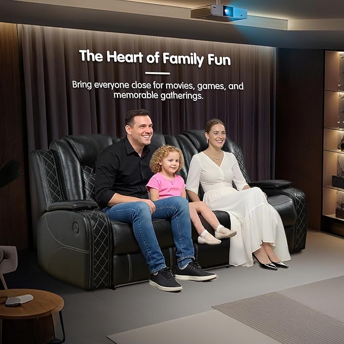 PU Leather Power Reclining Sofa Set - Image 7