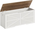 Storage Chest, 47.2" Wooden Storage Trunk, Modern Storage Bench by Choezon