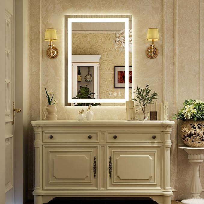 38'' x 26'' LED Bathroom Mirror - Image 3