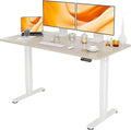Claiks Electric Standing Desk, Adjustable Height Stand up Desk, 55x24 Inches by CLAIKS