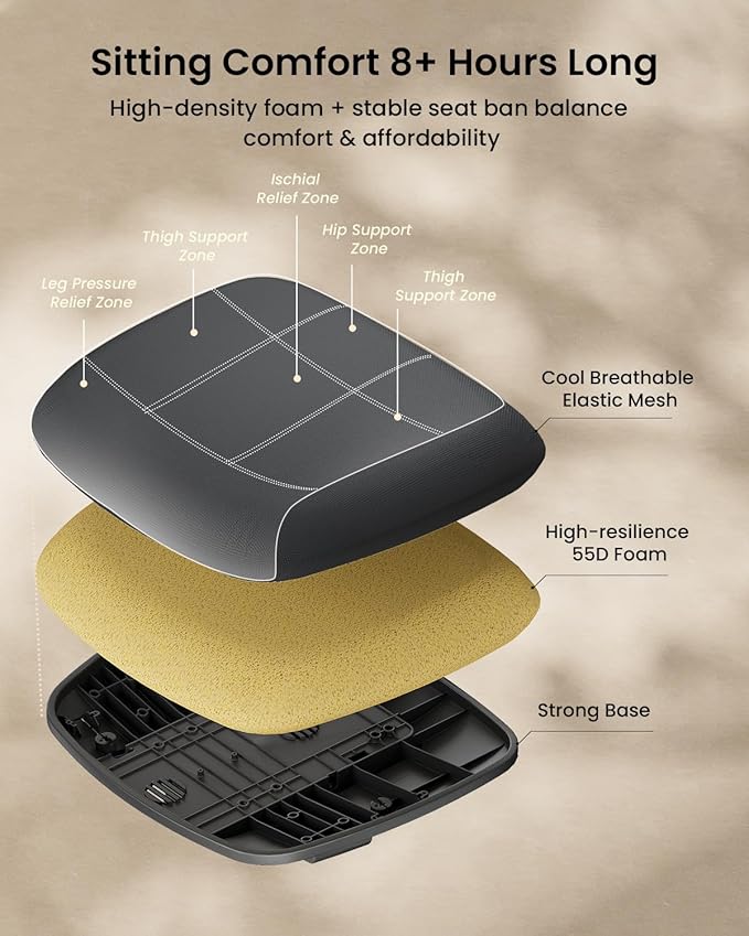 ProtoArc Ergonomic Office Chair – EC200 High-Back Mesh Computer Chair - Image 5