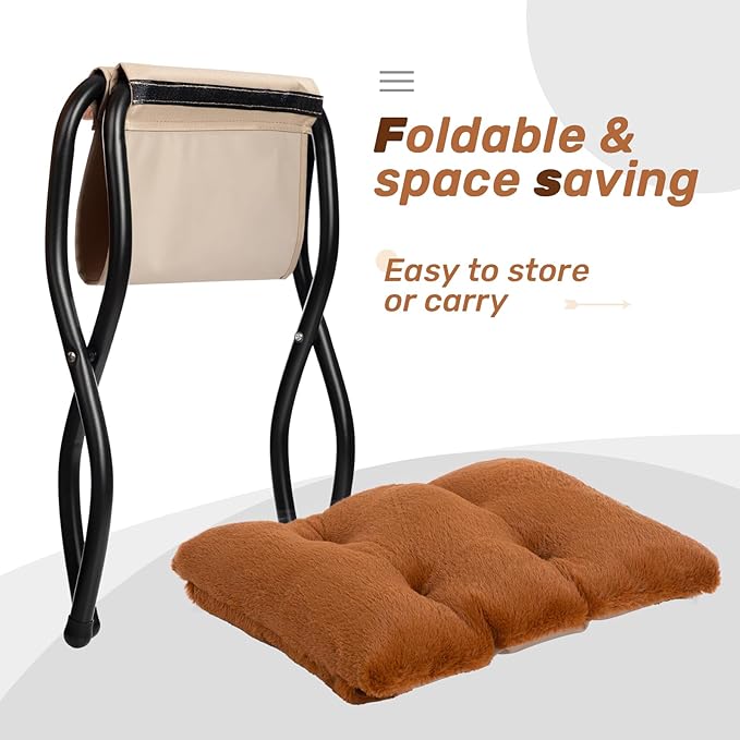 HollyHOME Fabric Lazy Chair - Image 7