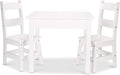 Melissa & Doug Wooden Kids Table & Chairs Set, Montessori, Homeschool Classroom by MelissaDoug