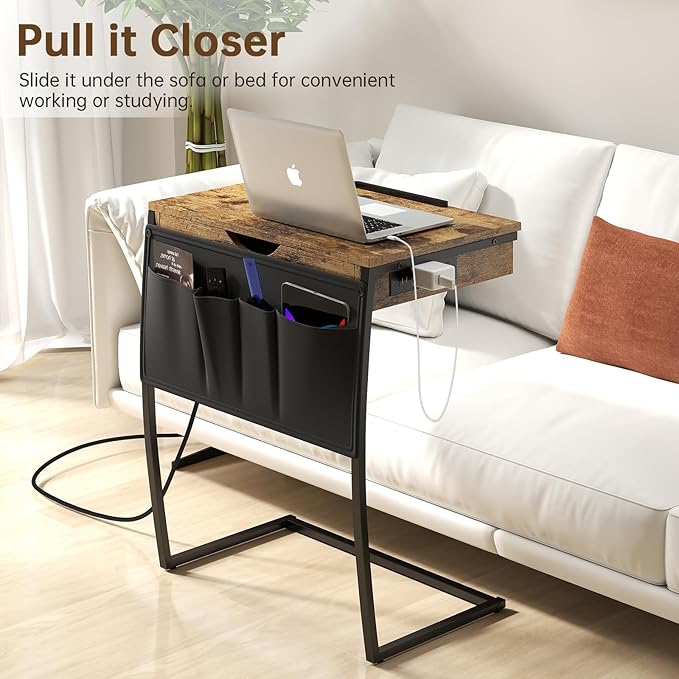 Hadulcet TV Tray Tables, Laptop Stand - Image 8