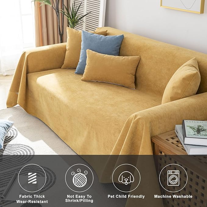 STACYPIK Waterproof Ginger Couch Cover - Image 8