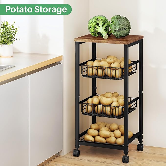 SNTD Fruit Basket Vegetable Stand - Image 5
