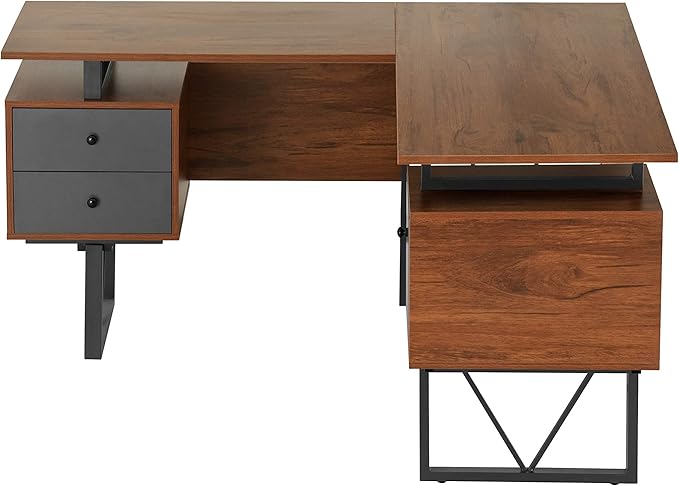 Techni Mobili Reversible L Shaped Desk - Image 6