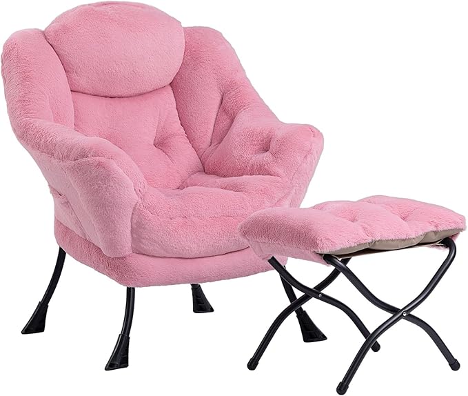 HollyHOME Fabric Lazy Chair by HollyHOME