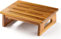 Wooden Step Stool, 5.3" One Step Stool by 2BHOME