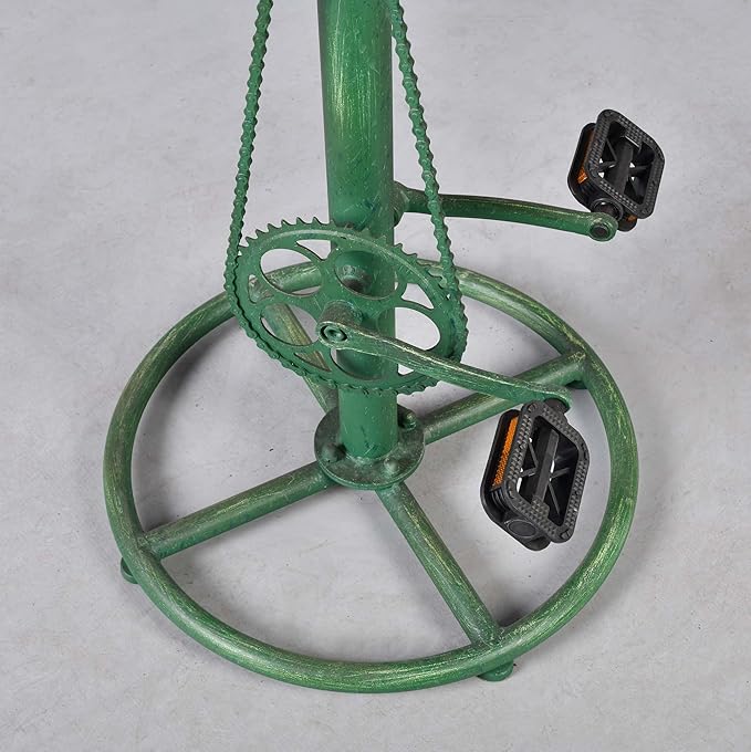 Topower Vintage DIY Bar Stool Bicycle Chain Iron Pedal Retro Industrial Height - Image 7