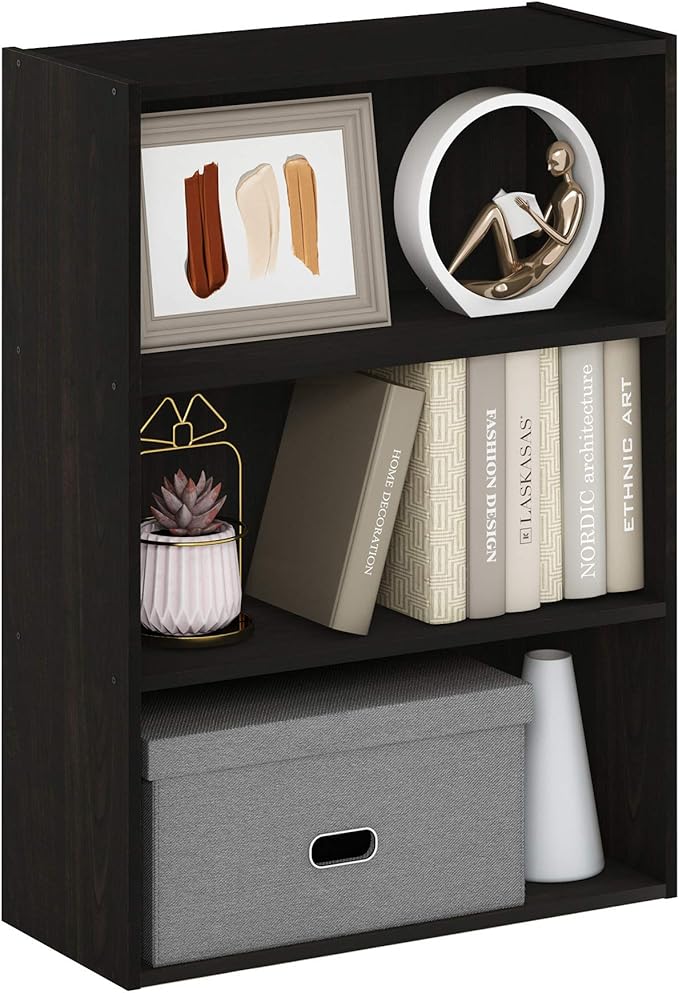 Furinno Pasir 3-Tier Open Shelf Bookcase - Image 5