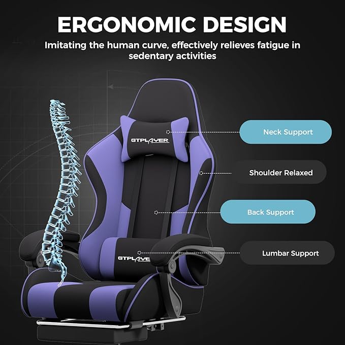 GTPLAYER Gaming Chair, Computer Chair - Image 7