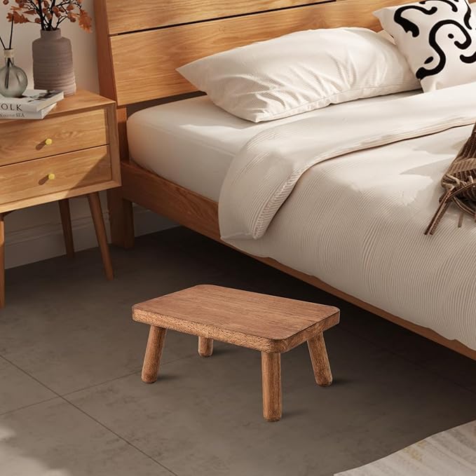 Wooden Step Stool Anti-Slip Step Stools - Image 5