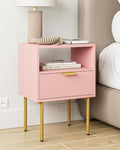 Nightstand, Morden Bedside Table by AEPOALUA