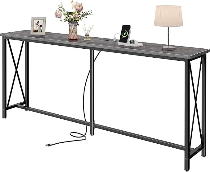 SUPERJARE 70 Inch Console Table by SUPERJARE