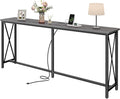 SUPERJARE 70 Inch Console Table by SUPERJARE