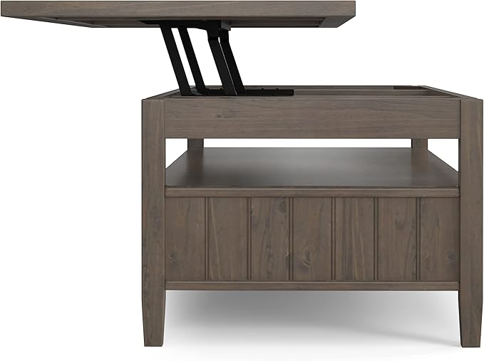 SIMPLIHOME Lev Lift Top Coffee Table - Image 4