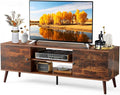DUMOS TV Stand for 55 60 inch TV, Entertainment Center by DumosLifestyle