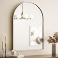 TokeShimi 26x38 Silver Arched Mirror Bathroom by RefinedBathroomAccessories