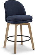 Counter Height Barstools 26 inch Upholstered Swivel Bar Stools by Kislot