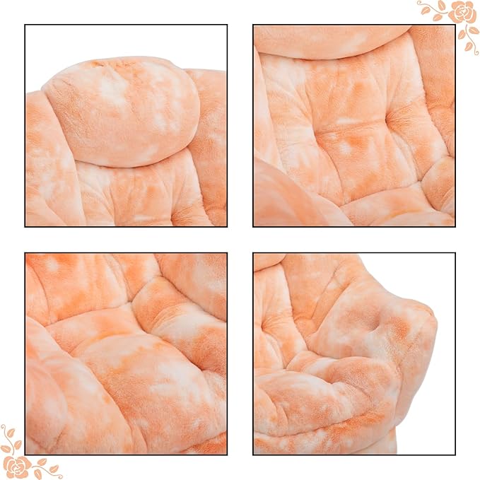 HollyHOME Faux-Fur Lazy Chair - Image 5