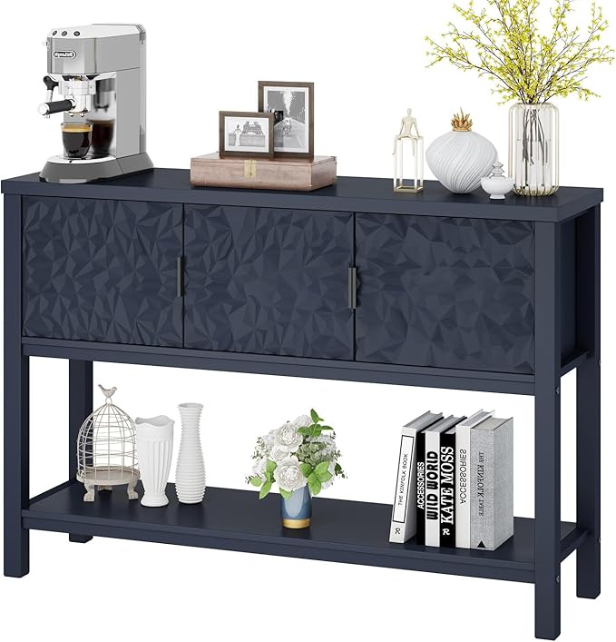 FATORRI Console Table for Entryway, Modern Sofa Table - Image 9