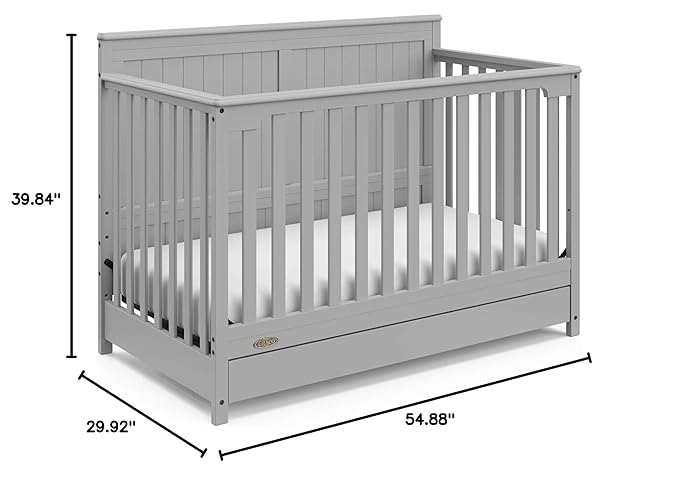 Graco Hadley 5-in-1 Convertible Crib - Image 17