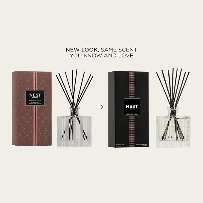 NEST New York Reed Diffuser, Rose Noir & Oud - Image 2
