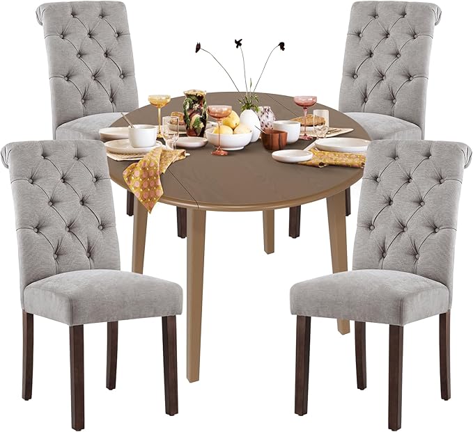 COLAMY 5-Piece Extendable Dining Table Set by COLAMYINC