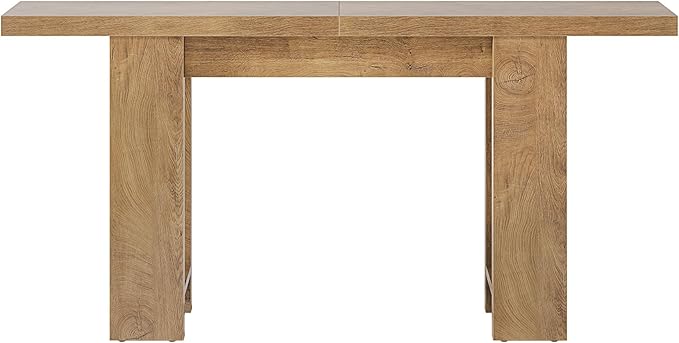 63-Inch Farmhouse Console Table, Narrow Long Sofa Table Behind Couch, Wooden - Image 9