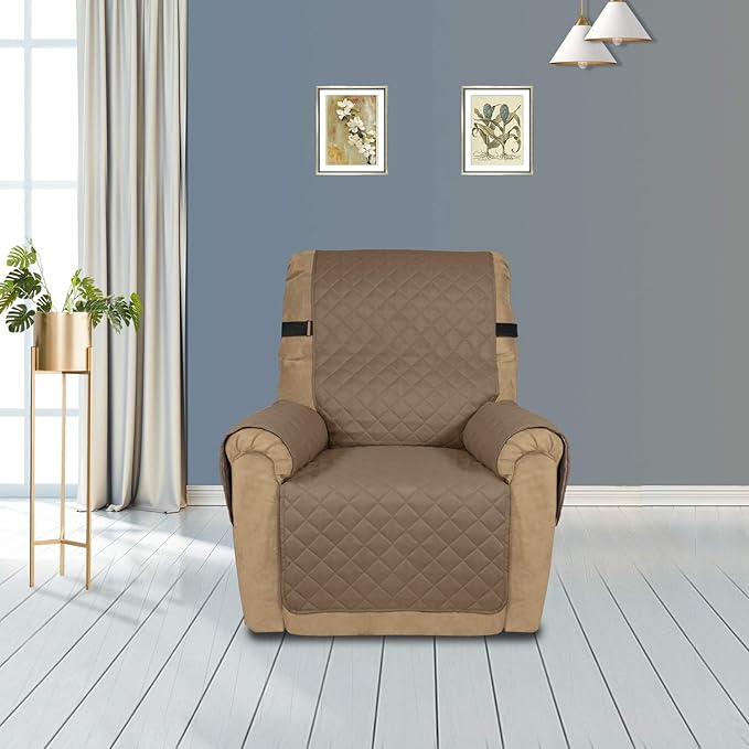 PureFit Reversible Sofa Cover Water Resistant Recliner Couch Cover, Machine - Image 2