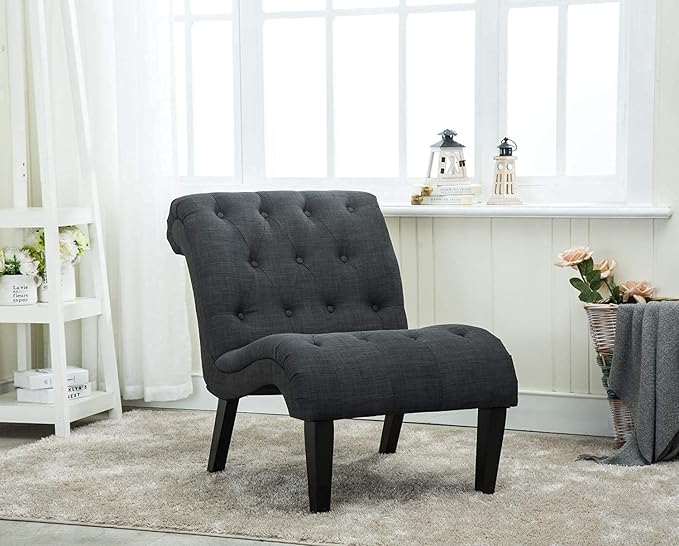 Yongqiang Upholstered Accent Chair - Image 9