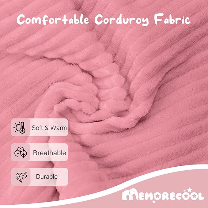 MeMoreCool Modular Kids Couch, Corduroy Play Toddler Couch - Image 6