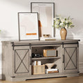 IDEALHOUSE Farmhouse TV Stand and Entertainment Center by IDEALHOUSE