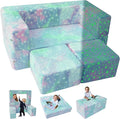 MeMoreCool Kids Play Couch for Playroom, Toddler Glow in Dark Sofa, Modular by MeMoreCool