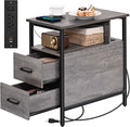 Side Table, Narrow End Table by Livofloral