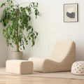 N&V Bean Bag Chair Single Seated Foam Sofa Armless Floor Sofa by NV