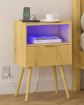 Nightstand, Modern Side Table by Leomonio