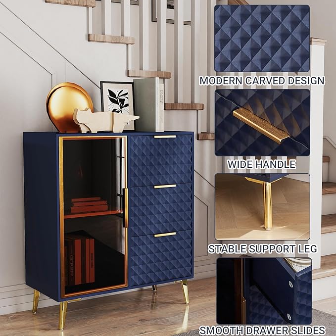 Rovibek Modern Sideboard Cabinet - Image 7