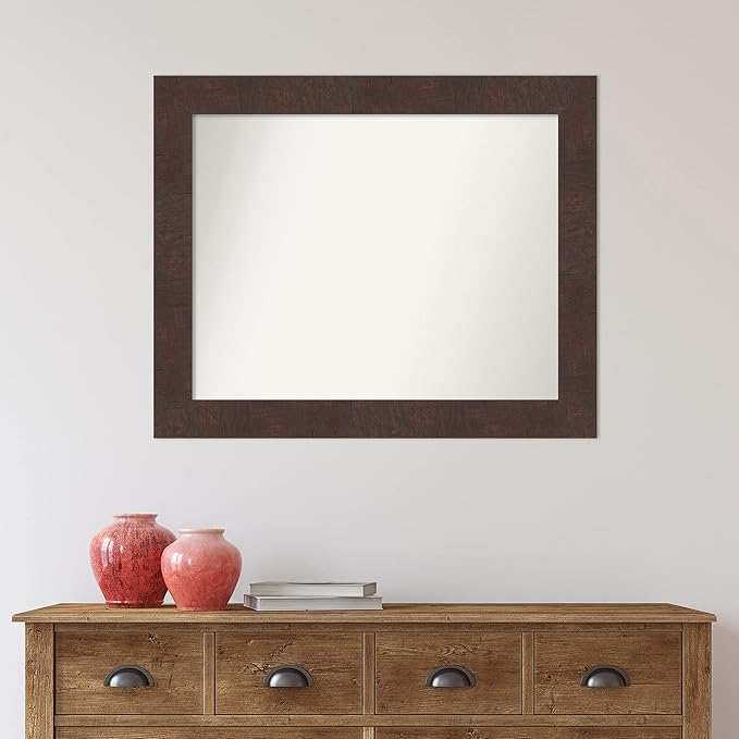 Amanti Art White Bathroom Mirror - Image 6