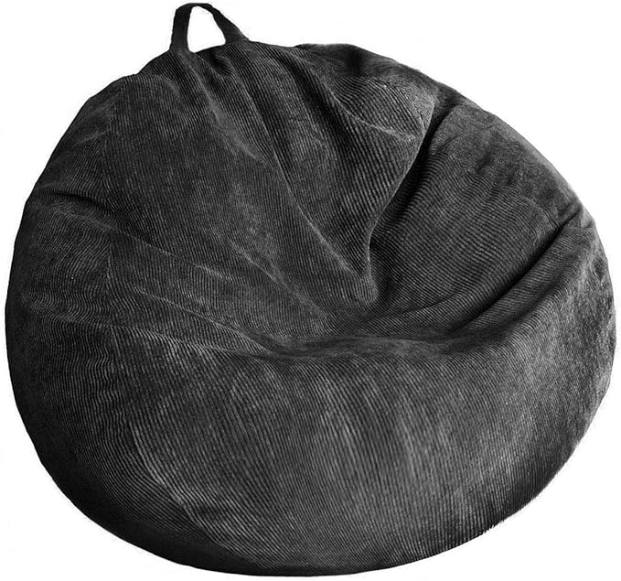 Kisoy Bean Bag Chair Cover Stuffed Animal Storage Bean Bag Cover Pets Dogs/Cats by Unknown