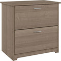 Bush Furniture Cabot 2 Drawer Lateral File Cabinet in Ash Gray, Home Office by BushHome