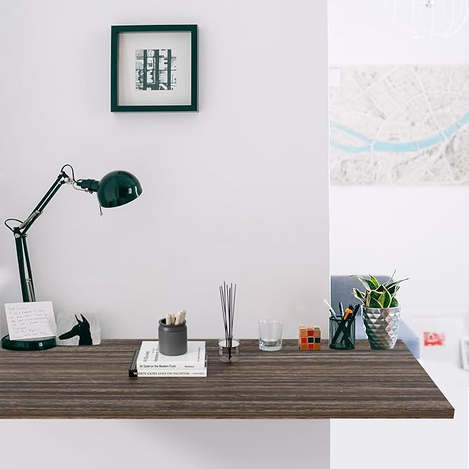 Kaboon Universal Tabletop 40"x18", Solid One-Piece Melamine Table Top, Double - Image 6