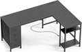 Huuger 55 Inch L Shaped Desk by Huuger